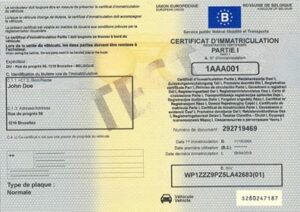 Belga lakóautó kétrészes 2013 utáni forgalmi engedély